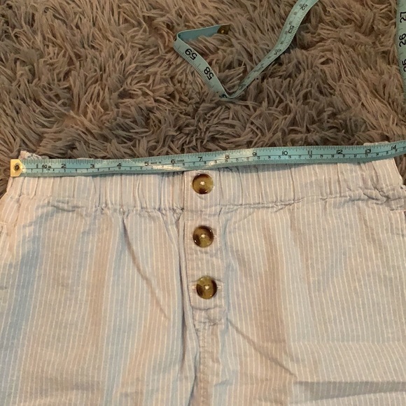 Blue striped skirt - Picture 4 of 6